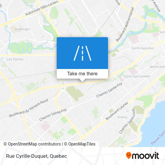 Rue Cyrille-Duquet map
