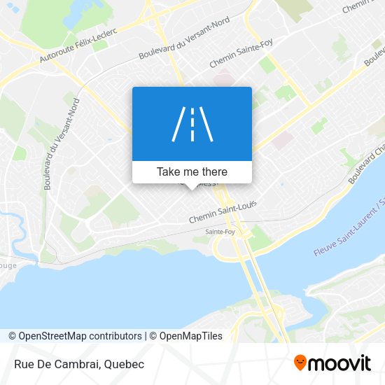 Rue De Cambrai map