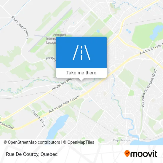 Rue De Courcy map