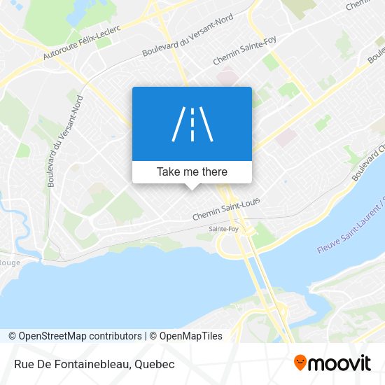 Rue De Fontainebleau map