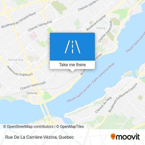 Rue De La Carrière-Vézina map