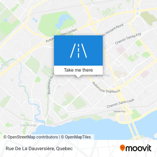 Rue De La Dauversière map