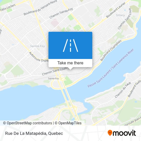 Rue De La Matapédia map