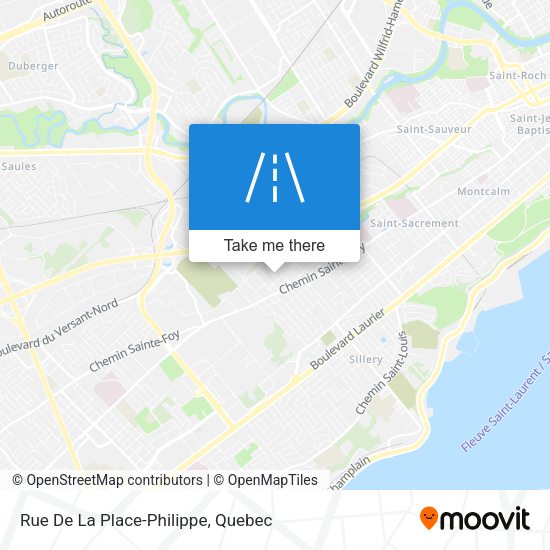 Rue De La Place-Philippe map