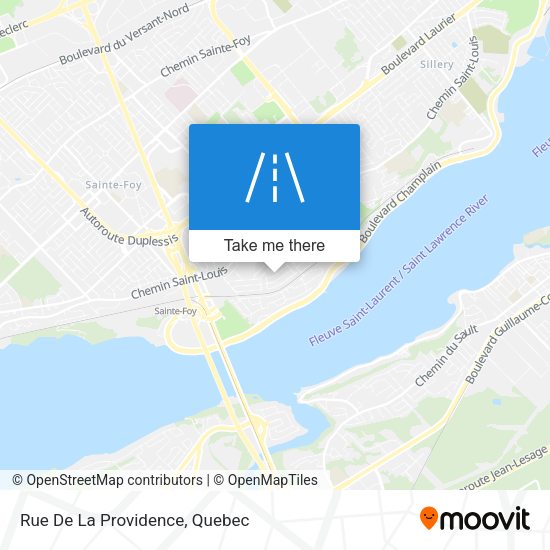 Rue De La Providence map
