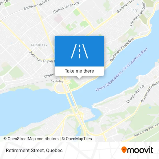 Rue De La Retraite map