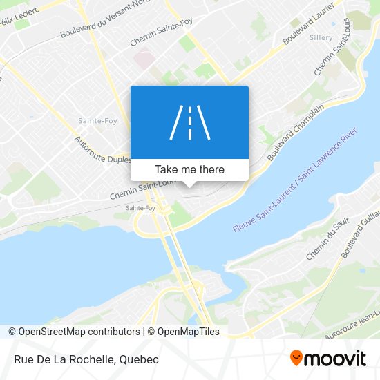 Rue De La Rochelle map