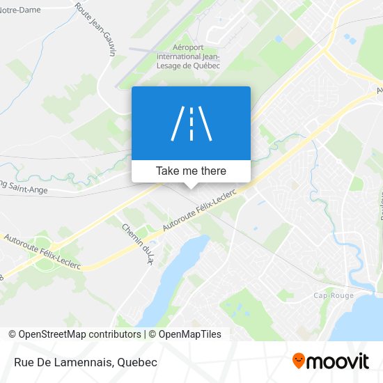 Rue De Lamennais map