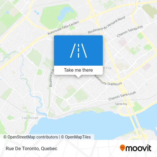 Rue De Toronto map