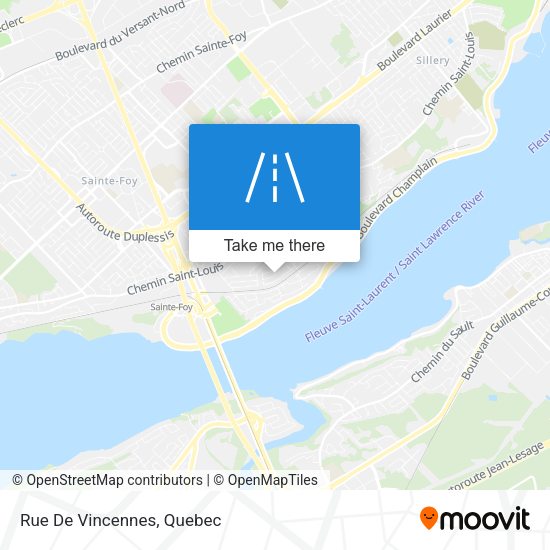 Rue De Vincennes map
