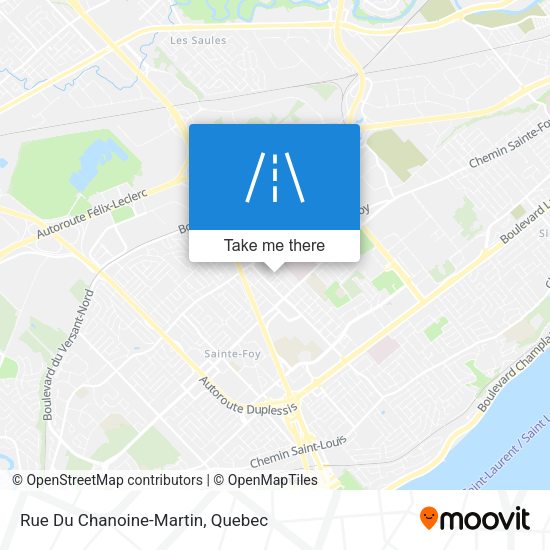 Rue Du Chanoine-Martin map