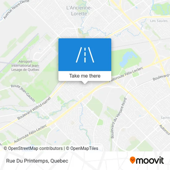 Rue Du Printemps map