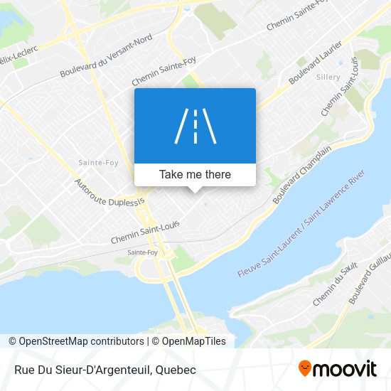 Rue Du Sieur-D'Argenteuil map
