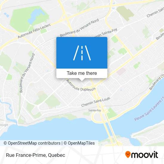 Rue France-Prime map