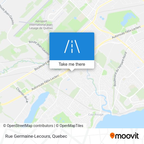 Rue Germaine-Lecours map
