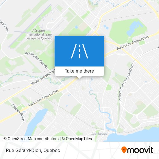 Rue Gérard-Dion map