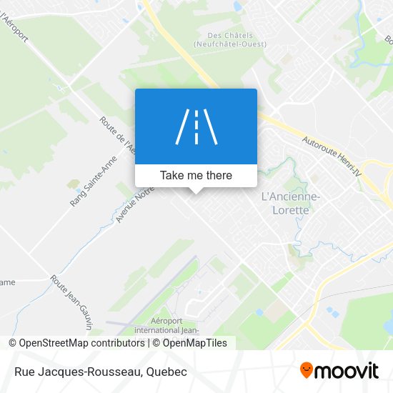 Rue Jacques-Rousseau map