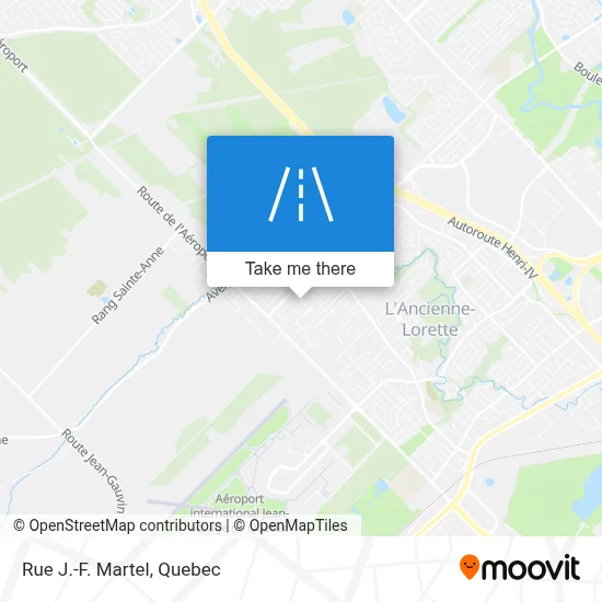 Rue J.-F. Martel map