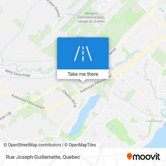 Rue Joseph-Guillemette map