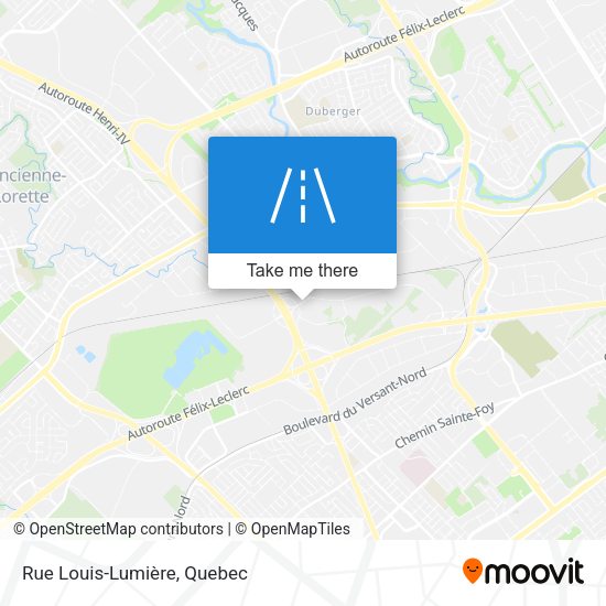 Rue Louis-Lumière map