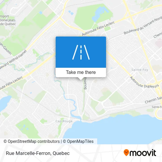 Rue Marcelle-Ferron map