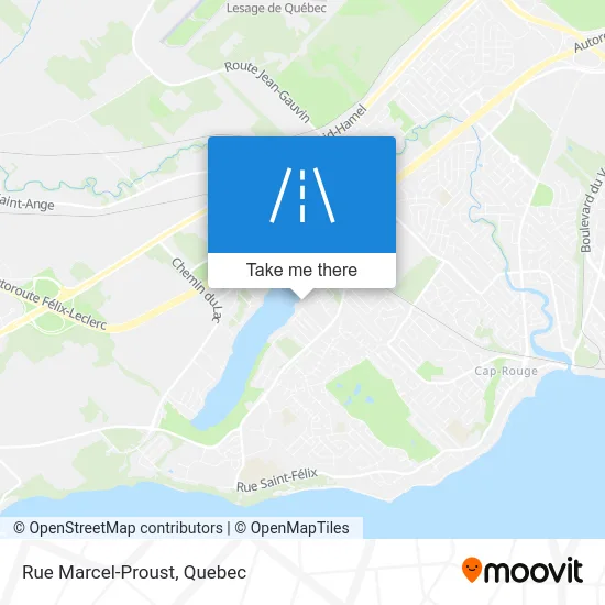 Rue Marcel-Proust map