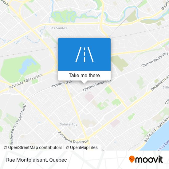 Rue Montplaisant map