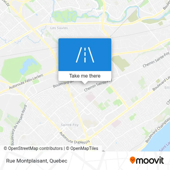 Rue Montplaisant map