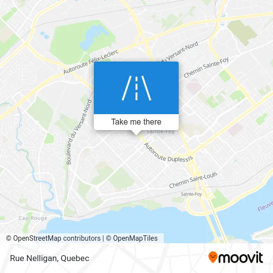 Rue Nelligan map