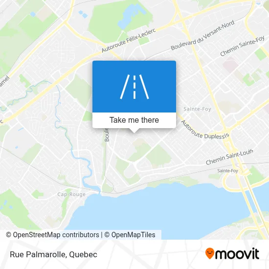 Rue Palmarolle map