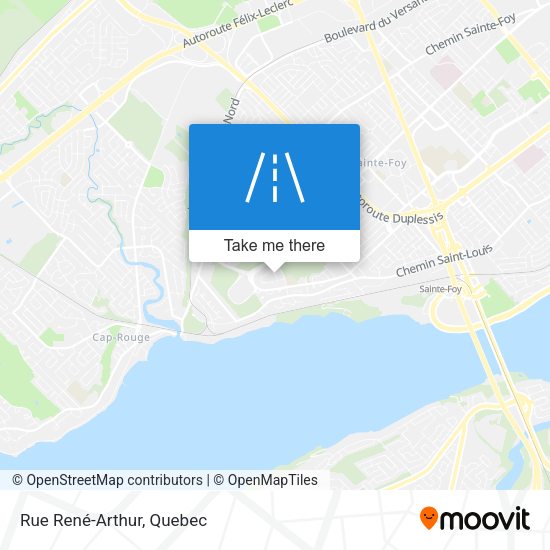 Rue René-Arthur map