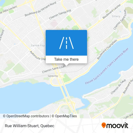 Rue William-Stuart map