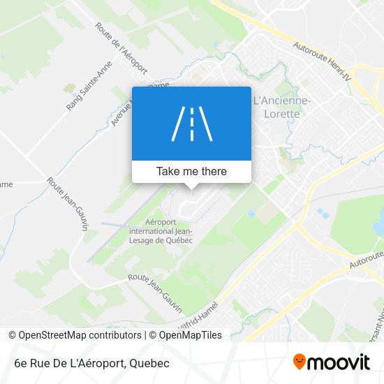 6e Rue De L'Aéroport map