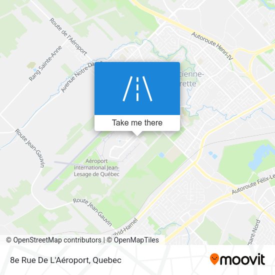 8e Rue De L'Aéroport map