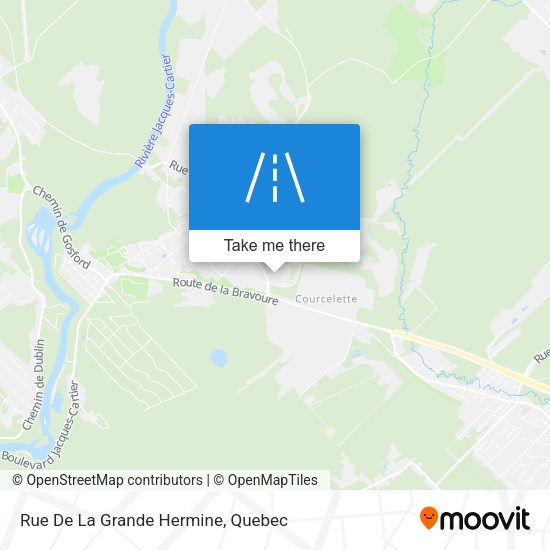 Rue De La Grande Hermine map