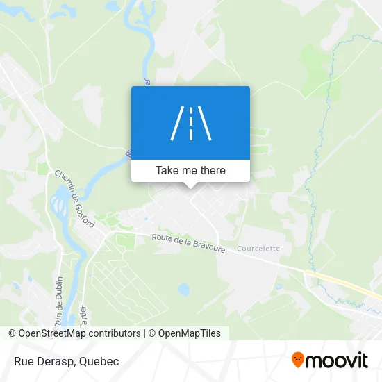 Rue Derasp map