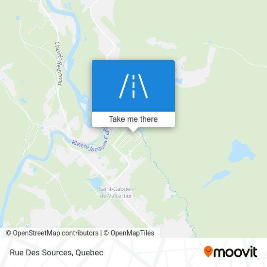 Rue Des Sources map