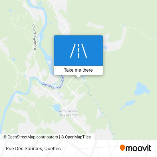 Rue Des Sources map