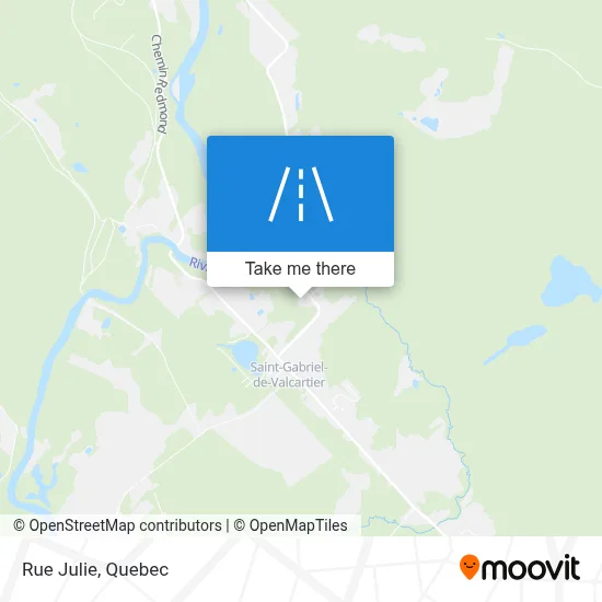 Rue Julie map