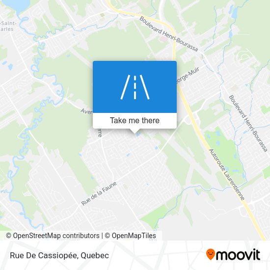 Rue De Cassiopée map