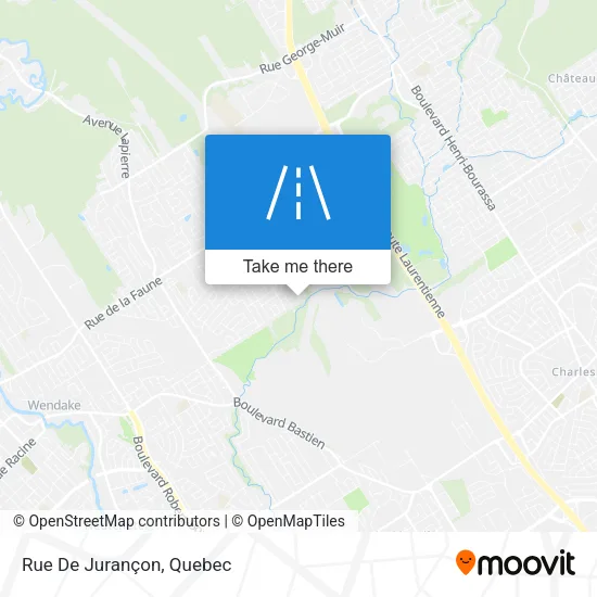 Rue De Jurançon map
