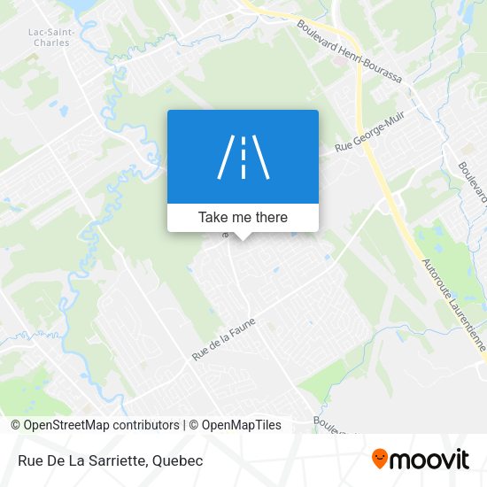 Rue De La Sarriette map