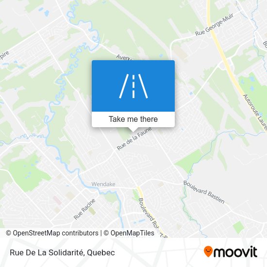 Rue De La Solidarité map