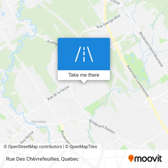 Rue Des Chèvrefeuilles map