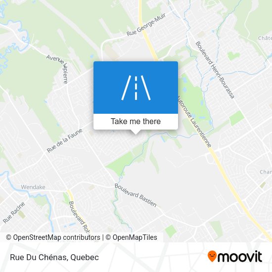 Rue Du Chénas map