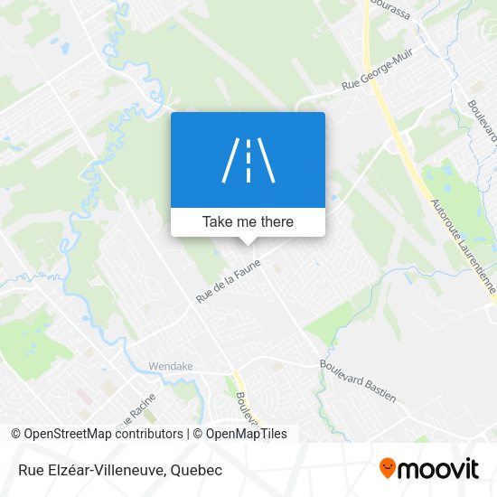 Rue Elzéar-Villeneuve map