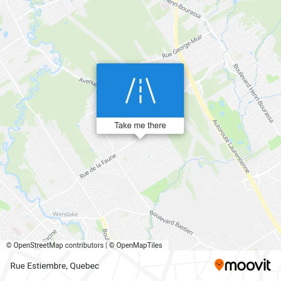 Rue Estiembre map