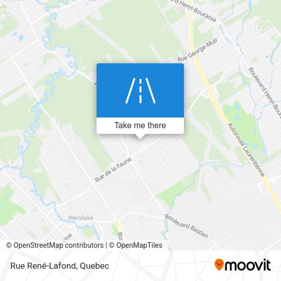 Rue René-Lafond map