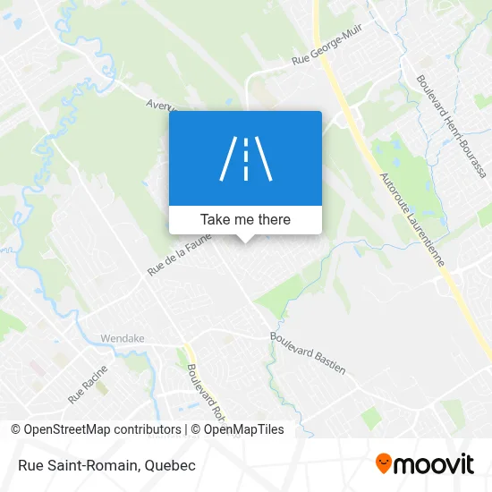 Rue Saint-Romain map