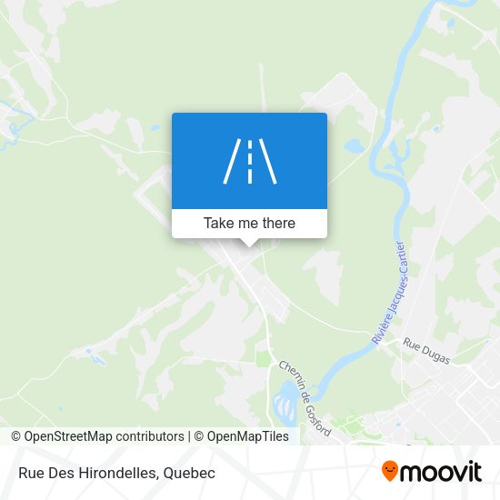 Rue Des Hirondelles map